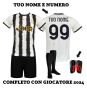 Completo maglia  Juventus ufficiale replica 2023-24 personalizzata